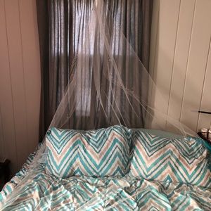 Ivory cathedral beaded veil